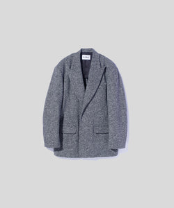 Tweed Peaked Lapel Jacket