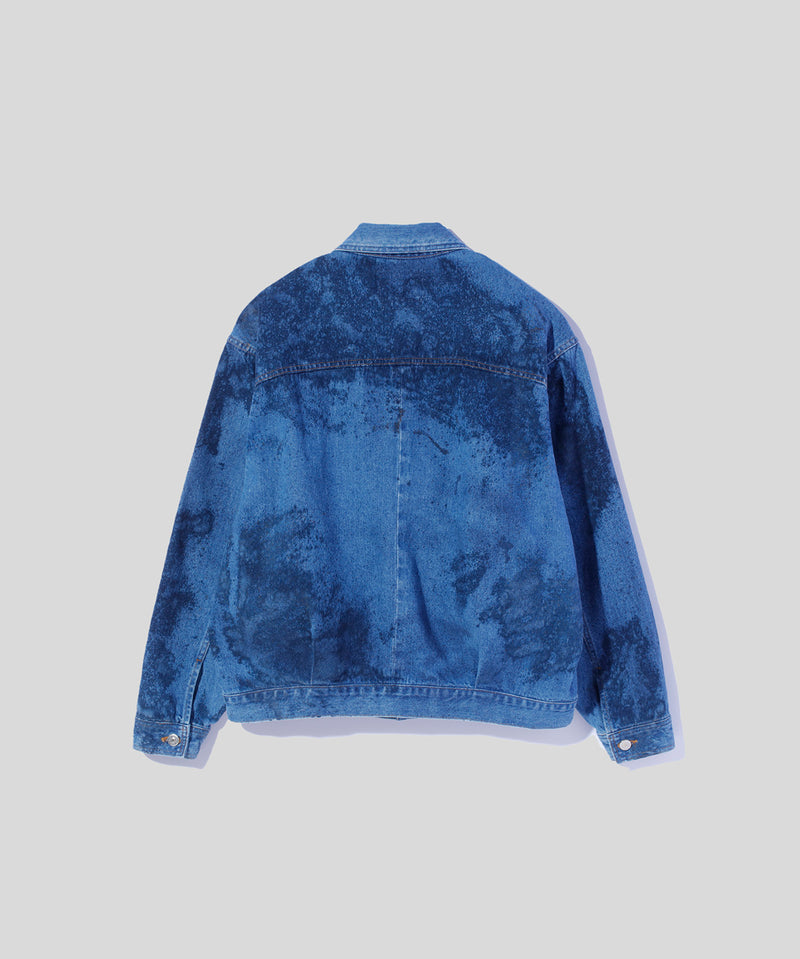 Hand Dyed Denim Jacket