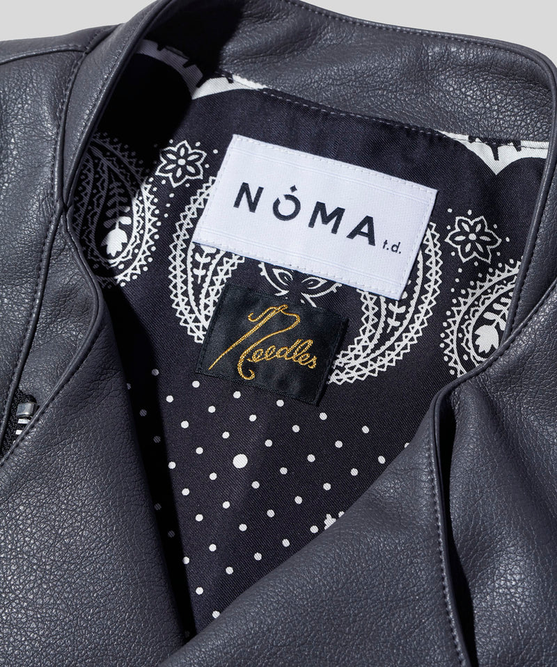 Faux Lether Riders Jacket (NOMA t.d. & NEEDLES)