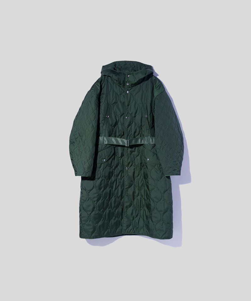 Quilting Hooded Coat