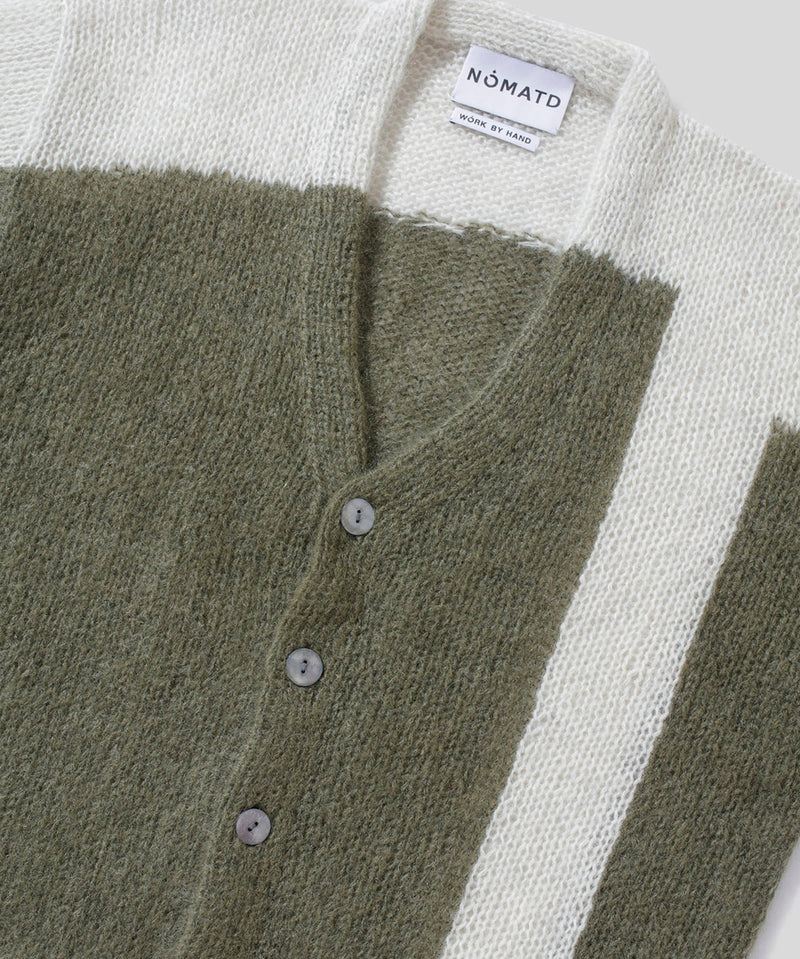 Hand Knitted Mohair Cardigan