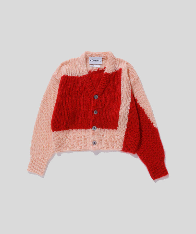 Hand Knitted Mohair Cardigan