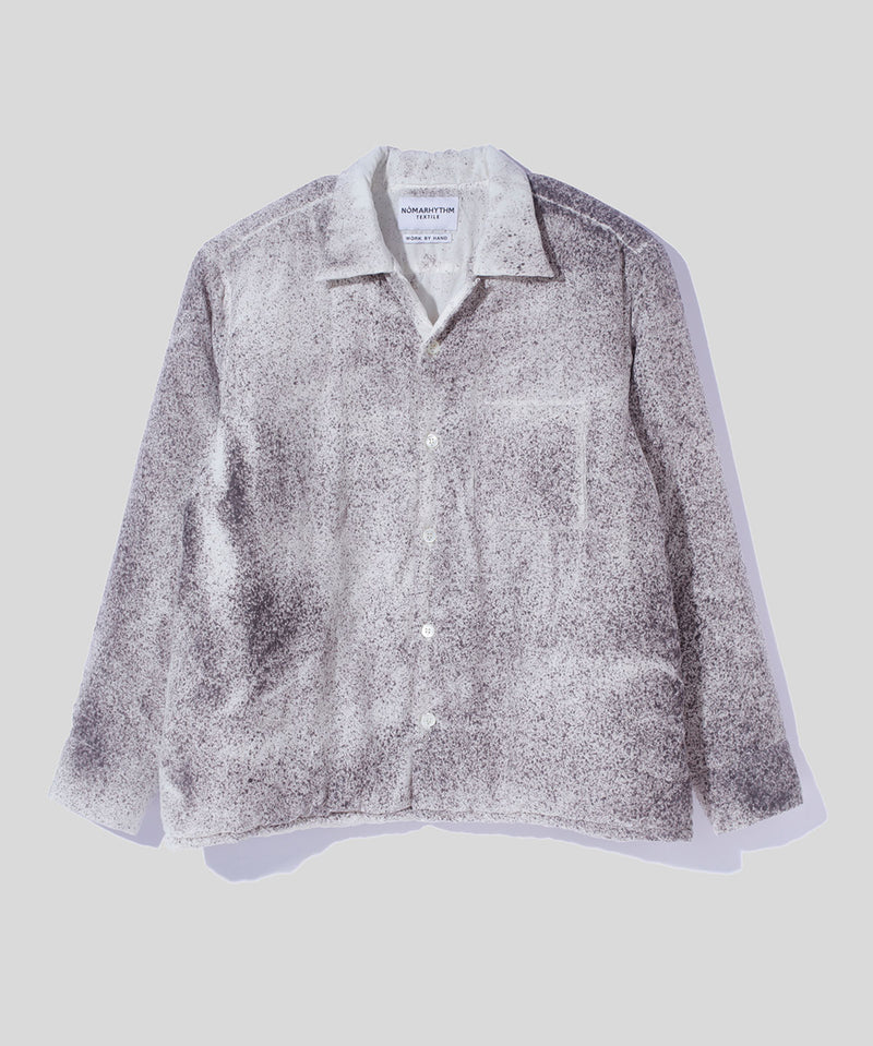 Hand Dye Puffer Shirt