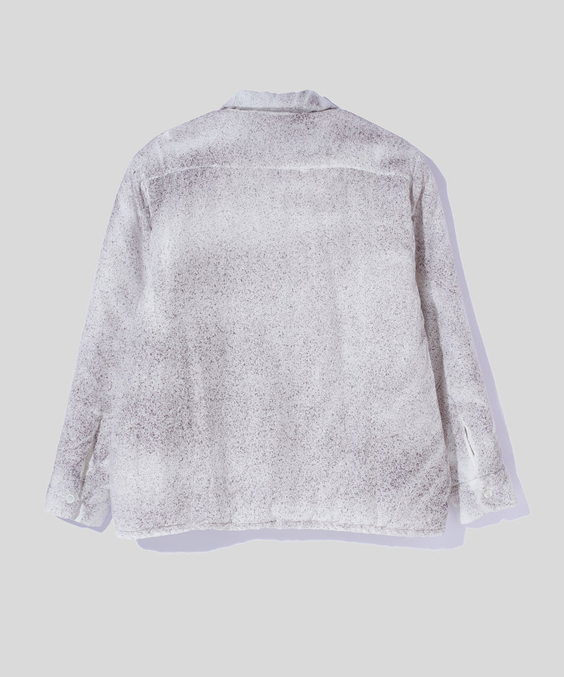 Hand Dye Puffer Shirt