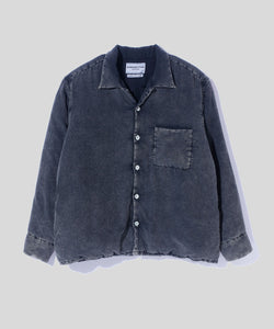 Hand Dye Puffer Shirt