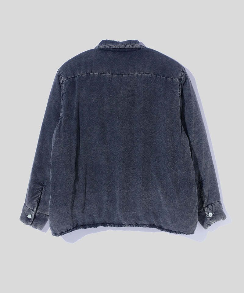 Hand Dye Puffer Shirt