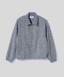 Tweed Zip Front Blouson