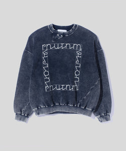 Hand Dye Danny Square Twist Sweat