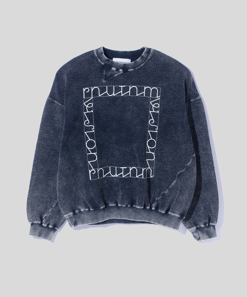 Hand Dye Danny Square Twist Sweat