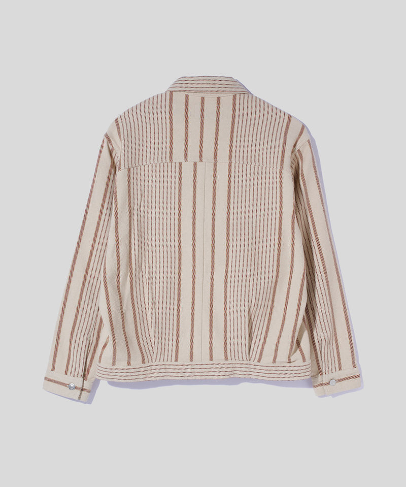 Stripe Trucker Jacket
