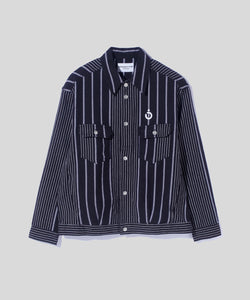 Stripe Trucker Jacket