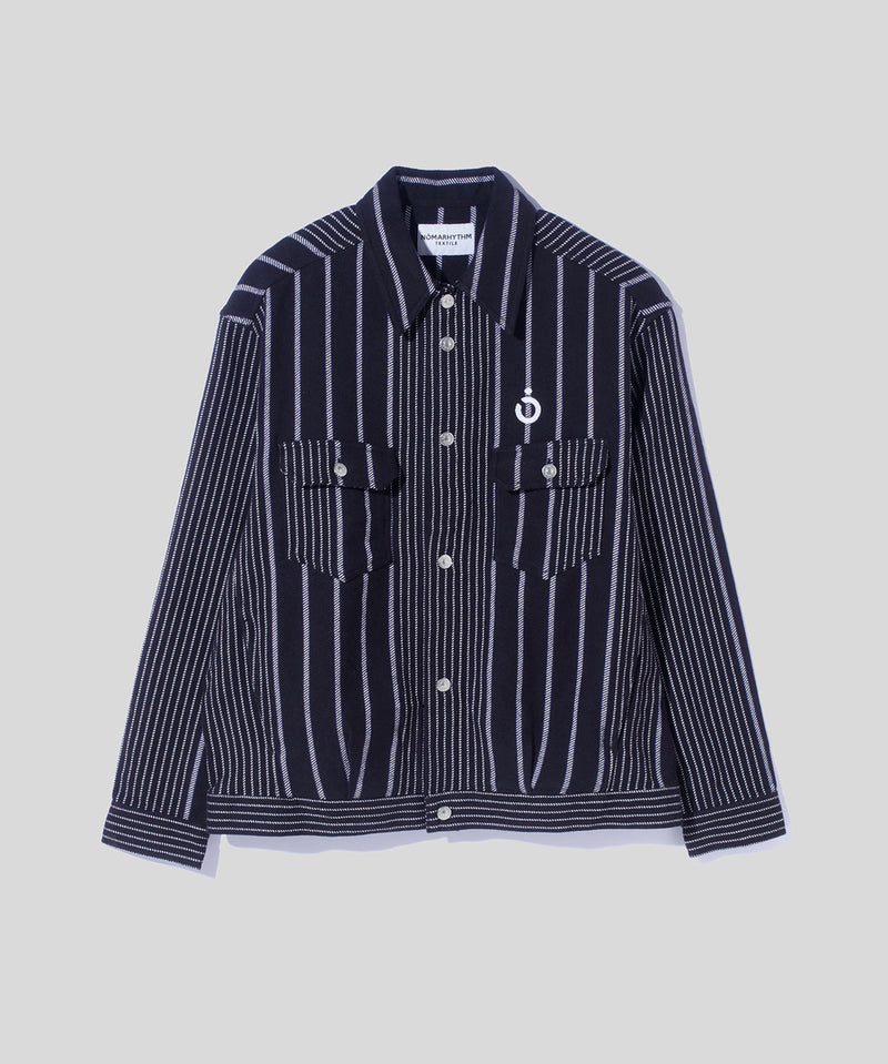 Stripe Trucker Jacket