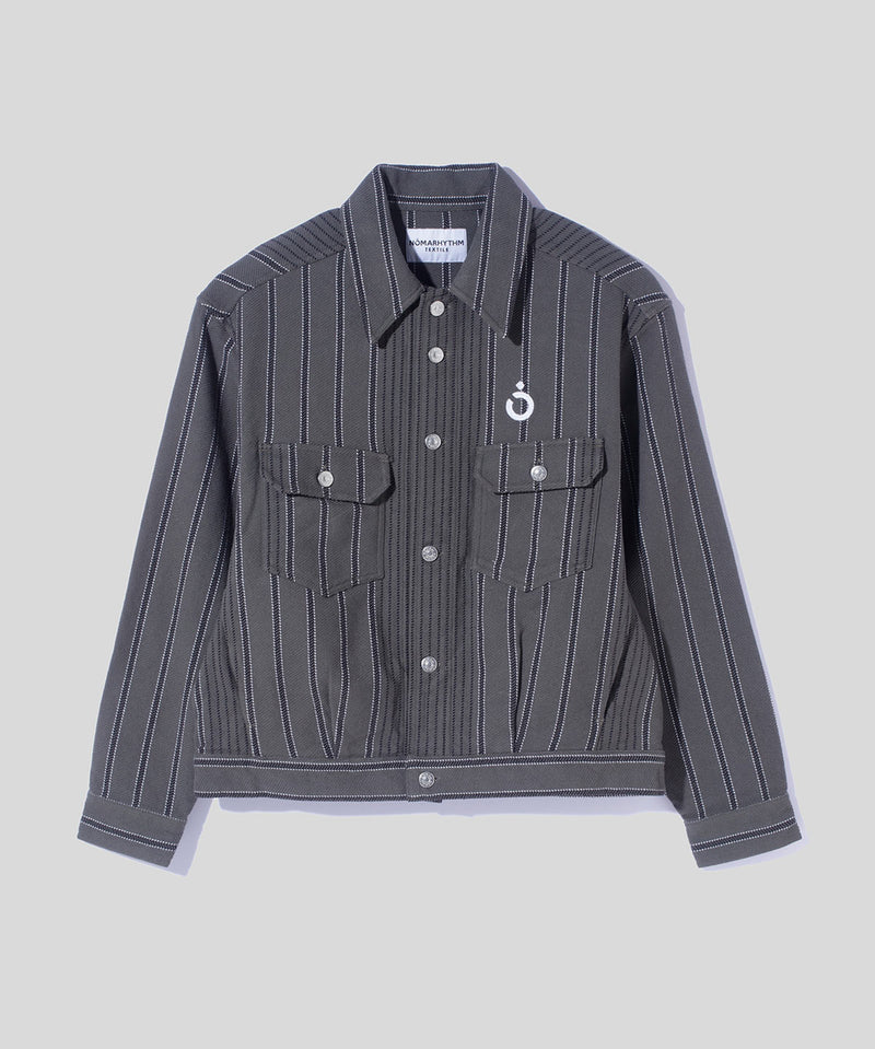 Stripe Trucker Jacket