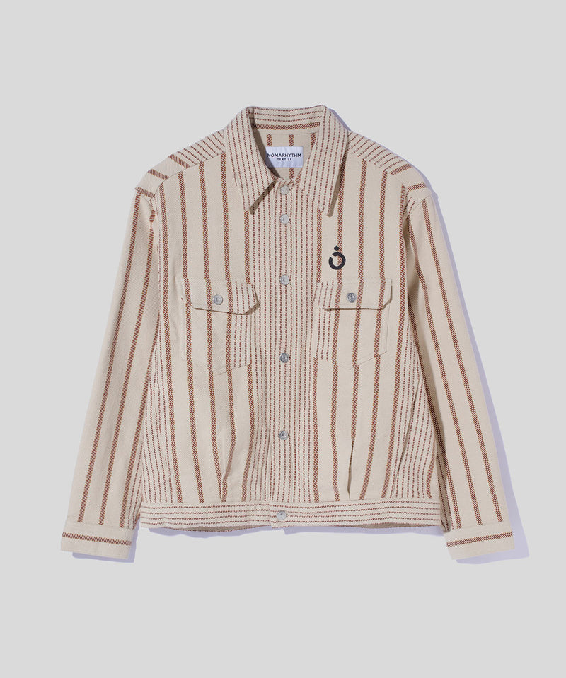 Stripe Trucker Jacket