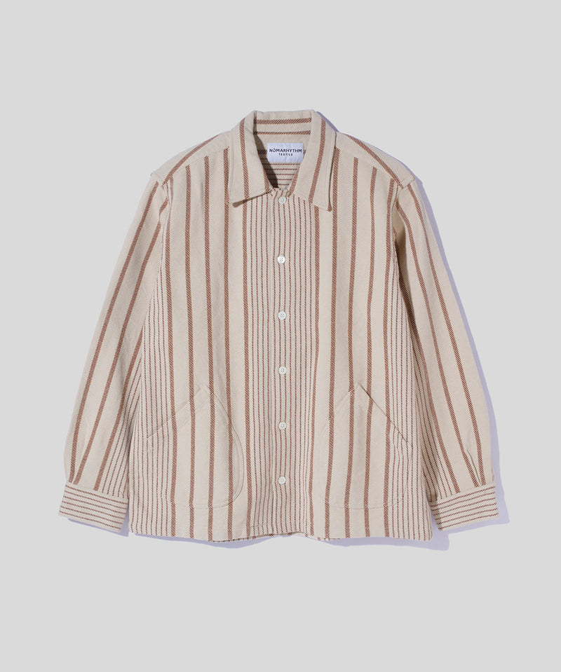 Stripe Shirt Jacket