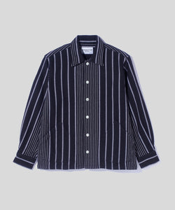 Stripe Shirt Jacket