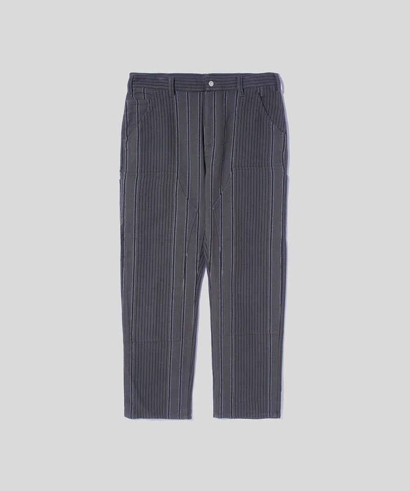 Stripe Double Knee Work Pants