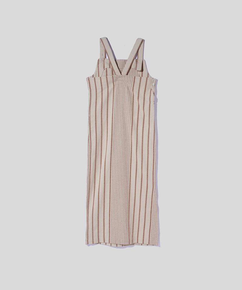 Stripe Apron Work Dress