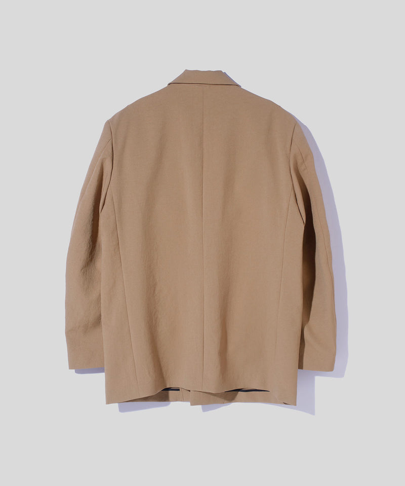 Wide Lapel Tailored Jacket