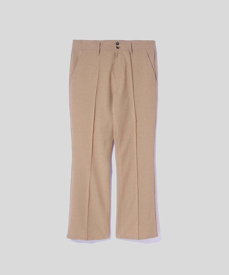 Boot Cut Center Press Trousers