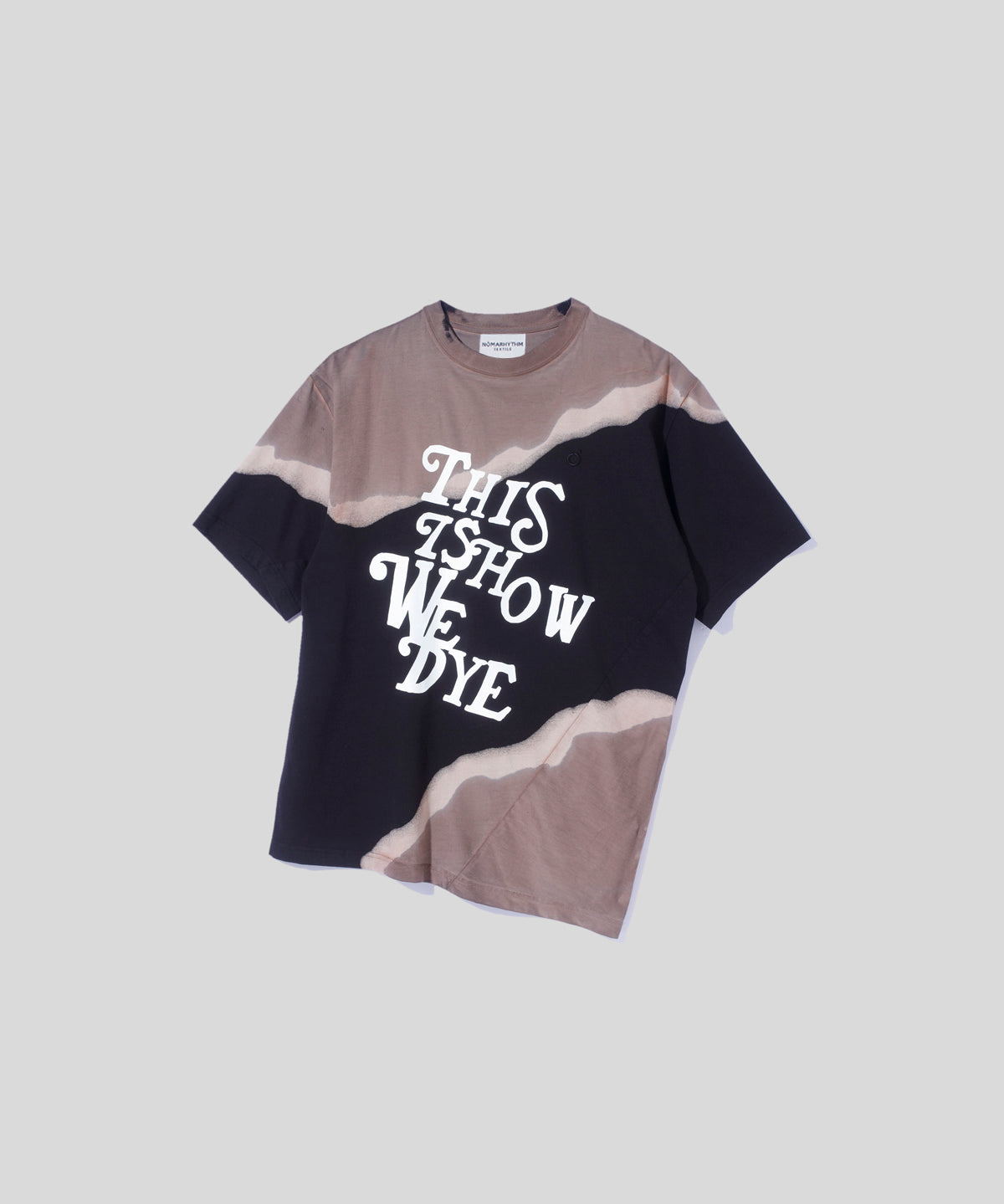 カットソー NOMARHYTHM TEXTILE: HAND DYE TWIST TEE PRINT Hand Dye Twist Tee - Print – NOMARHYTHM TEXTILE