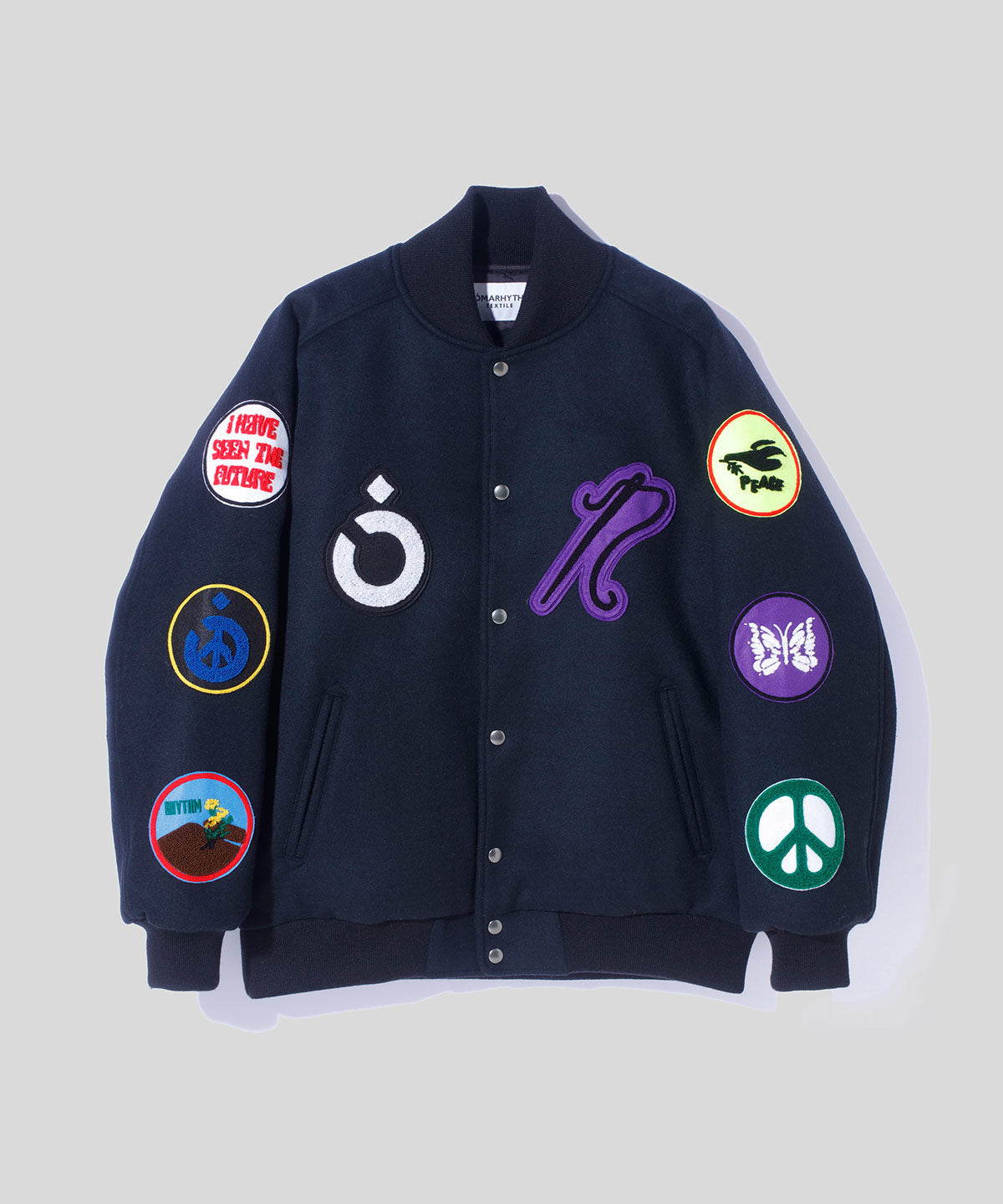 Nòma x Needles Patch Varsity Jacket – NOMARHYTHM TEXTILE