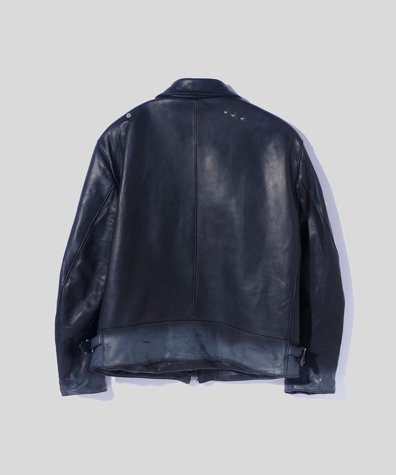 Hand Dyed Studded Riders Jacket