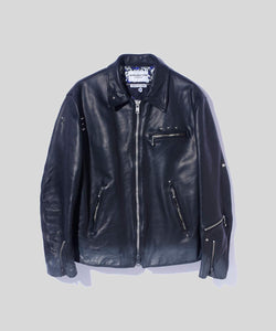 Hand Dyed Studded Riders Jacket