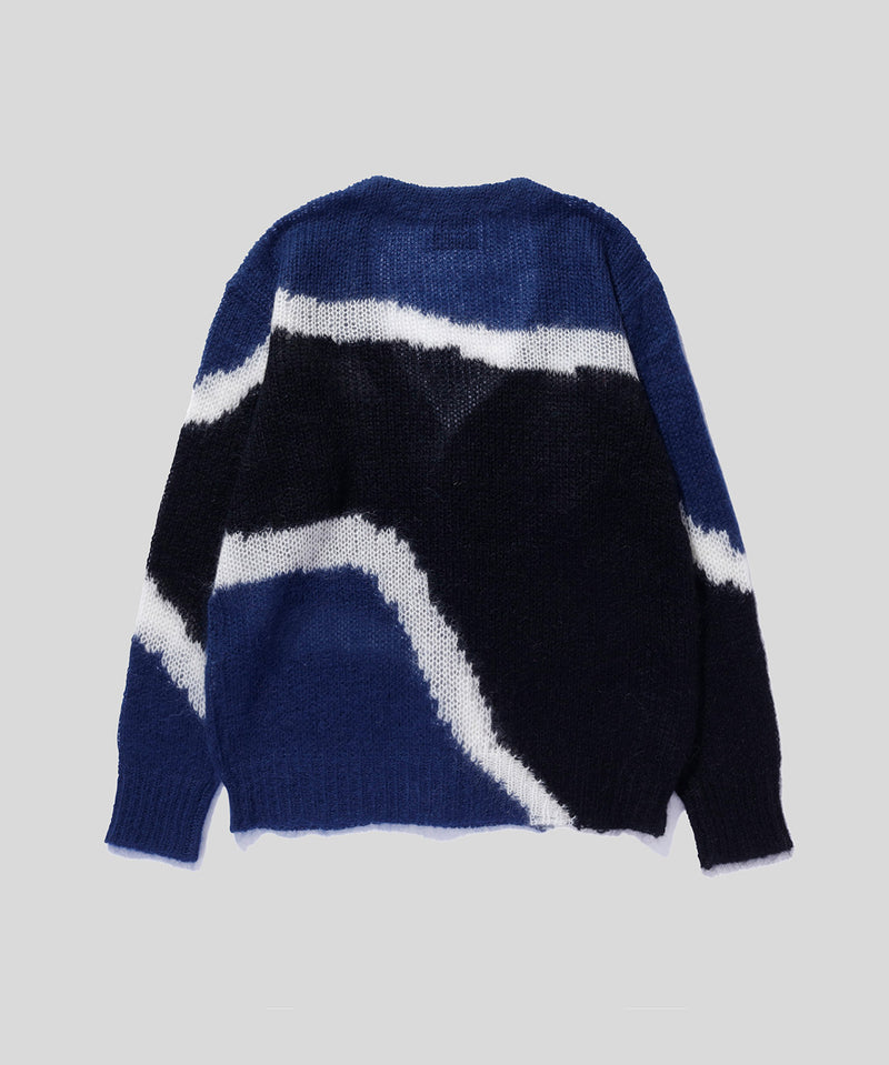 Multi Colour Mohair Cardigan