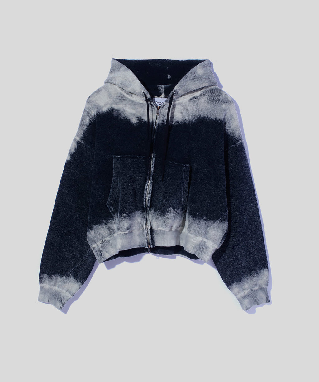 トップス NOMARHYTHM TEXTILE HAND DYE TWIST PARKA Hand Dye Reverse Twist Parka – NOMARHYTHM TEXTILE