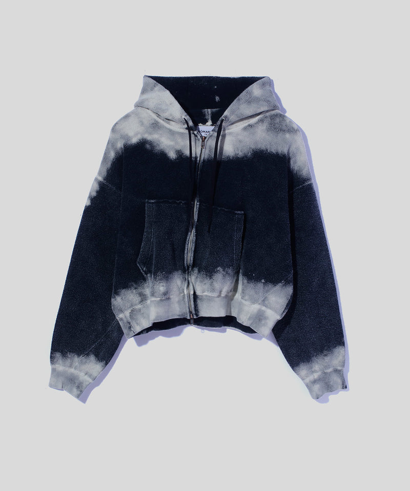 Hand Dye Reverse Twist Parka – NOMARHYTHM TEXTILE