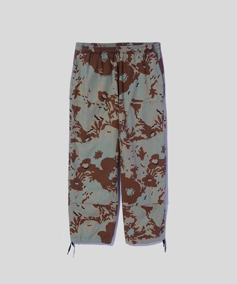 Camo Flower Double Knee Pants – NOMARHYTHM TEXTILE