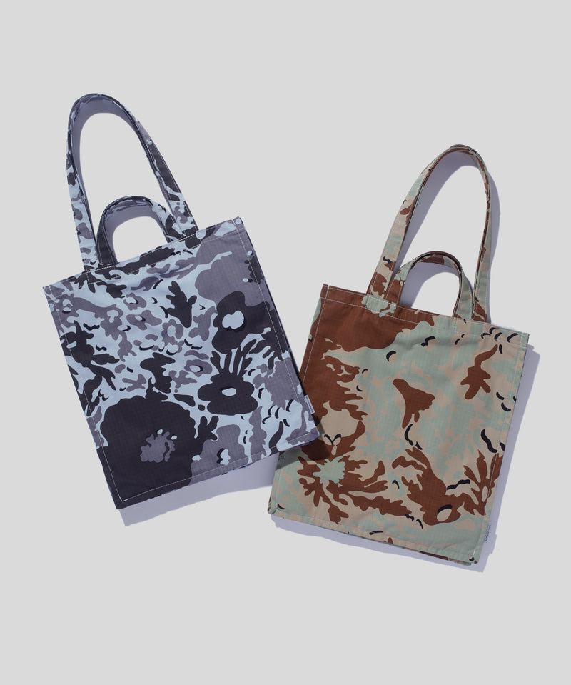 x Speakeasy Camo Flower 2-Handle Tote Bag – NOMARHYTHM TEXTILE