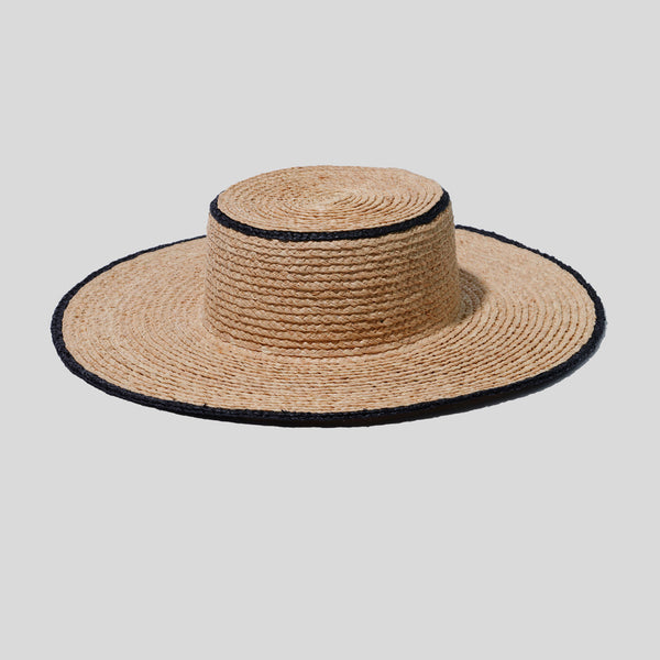 x Kijima Takayuki Raffia Trim Hat – NOMARHYTHM TEXTILE